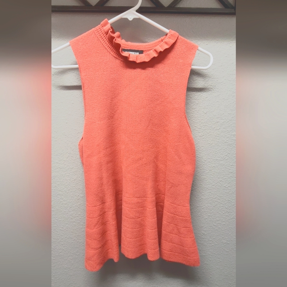 Express women's XL peplum sweater top. Soft thin fabric